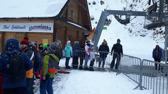 Wycieczka ministrant�w i marianek do Wis�y