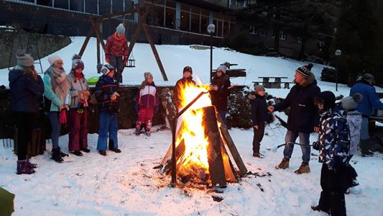 Wycieczka ministrant�w i marianek do Wis�y