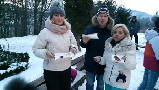 Wycieczka ministrant�w i marianek do Wis�y